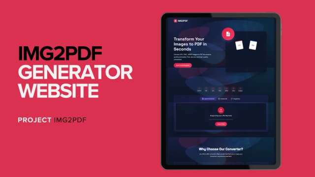 IMG2PDF Converter project preview