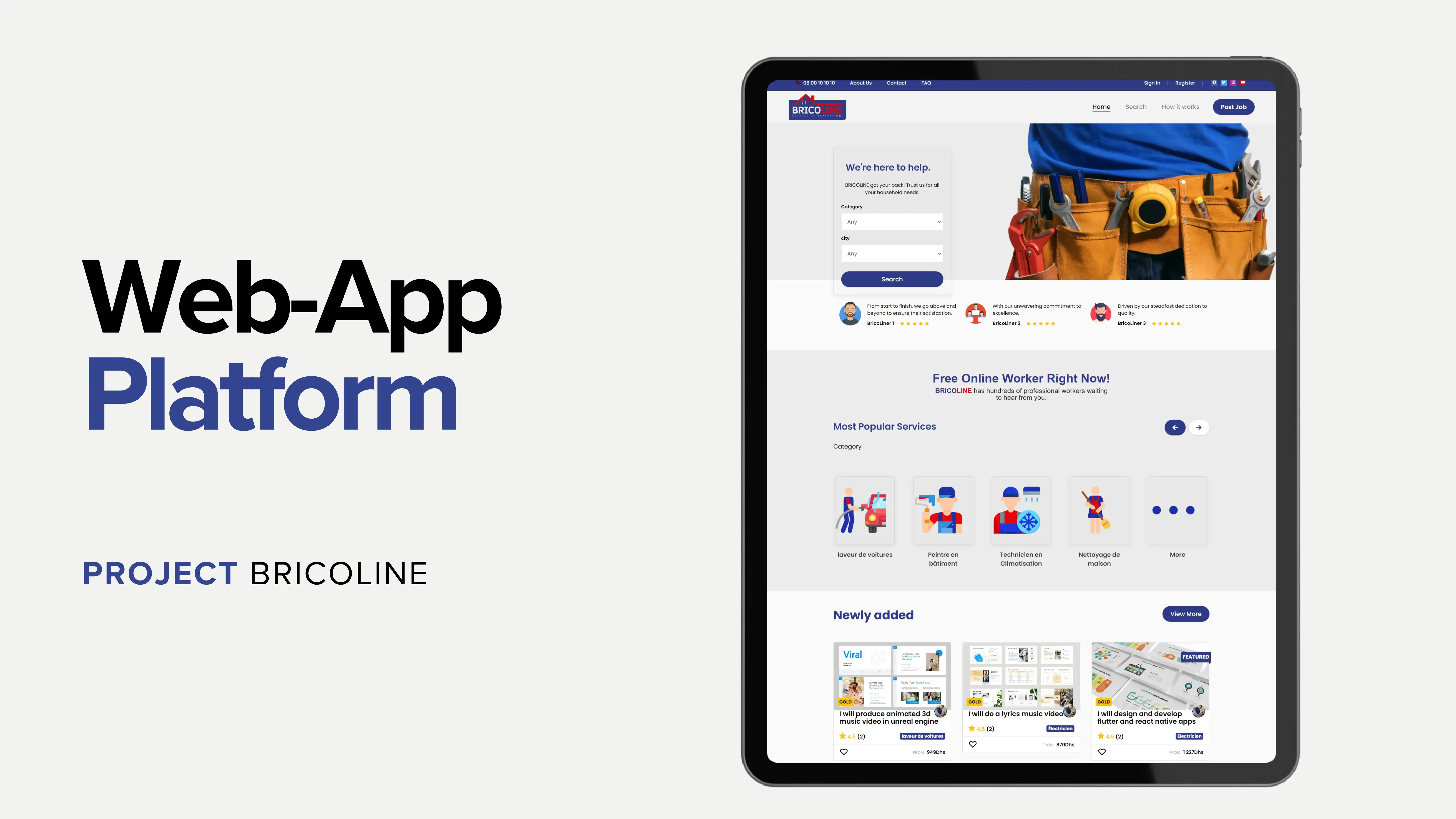 Bricoline main preview