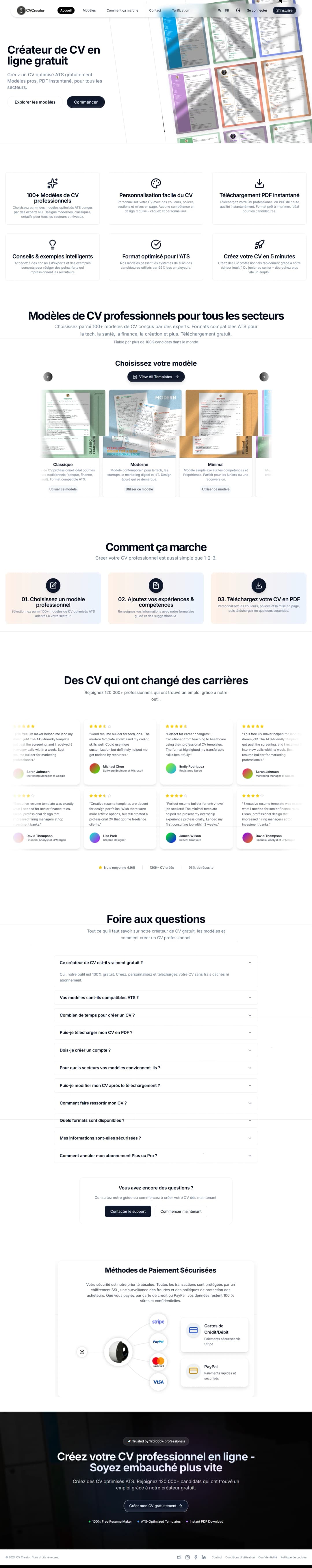 CV Creator screenshot 2