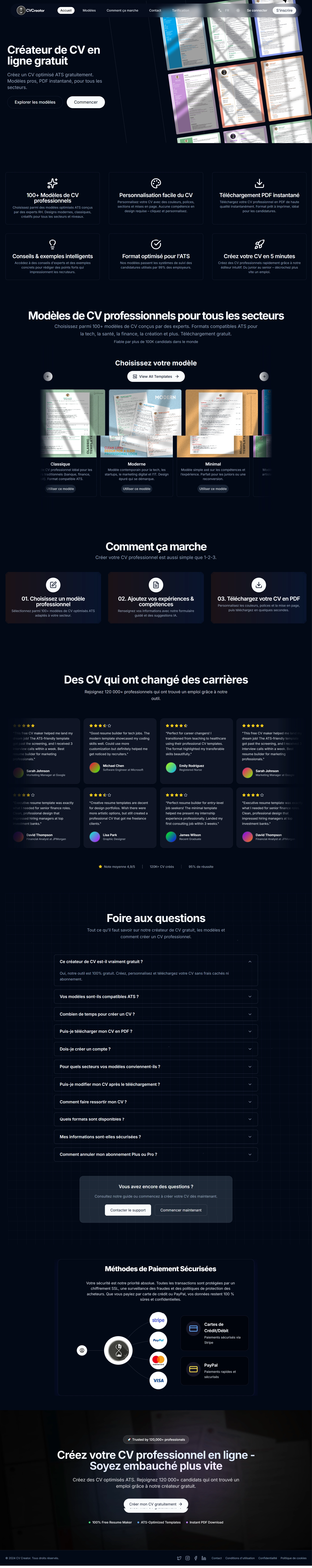 CV Creator screenshot 1